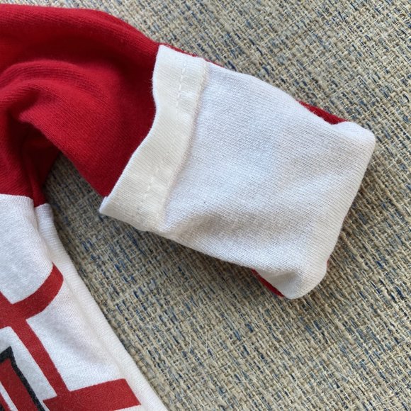 Northern Illinois University NIU Huskies Handmade newborn t-shirt sleep sack - Picture 9 of 12